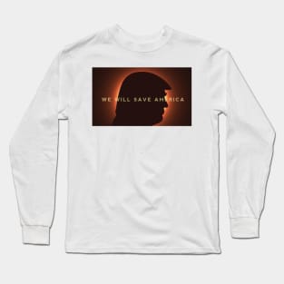 Trump Solar Eclipse T Shirt Long Sleeve T-Shirt